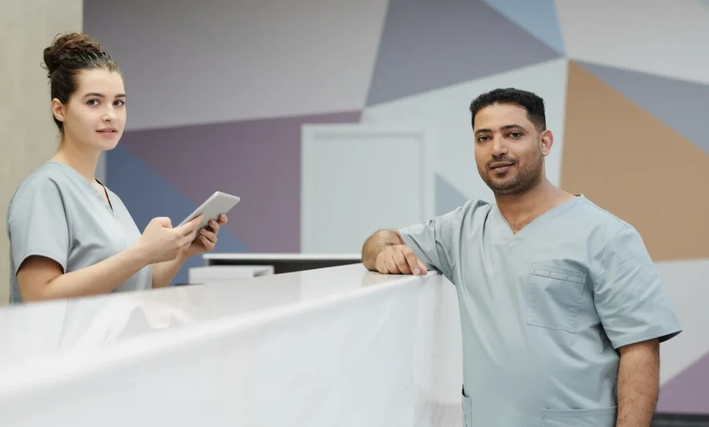 clinic receptionists